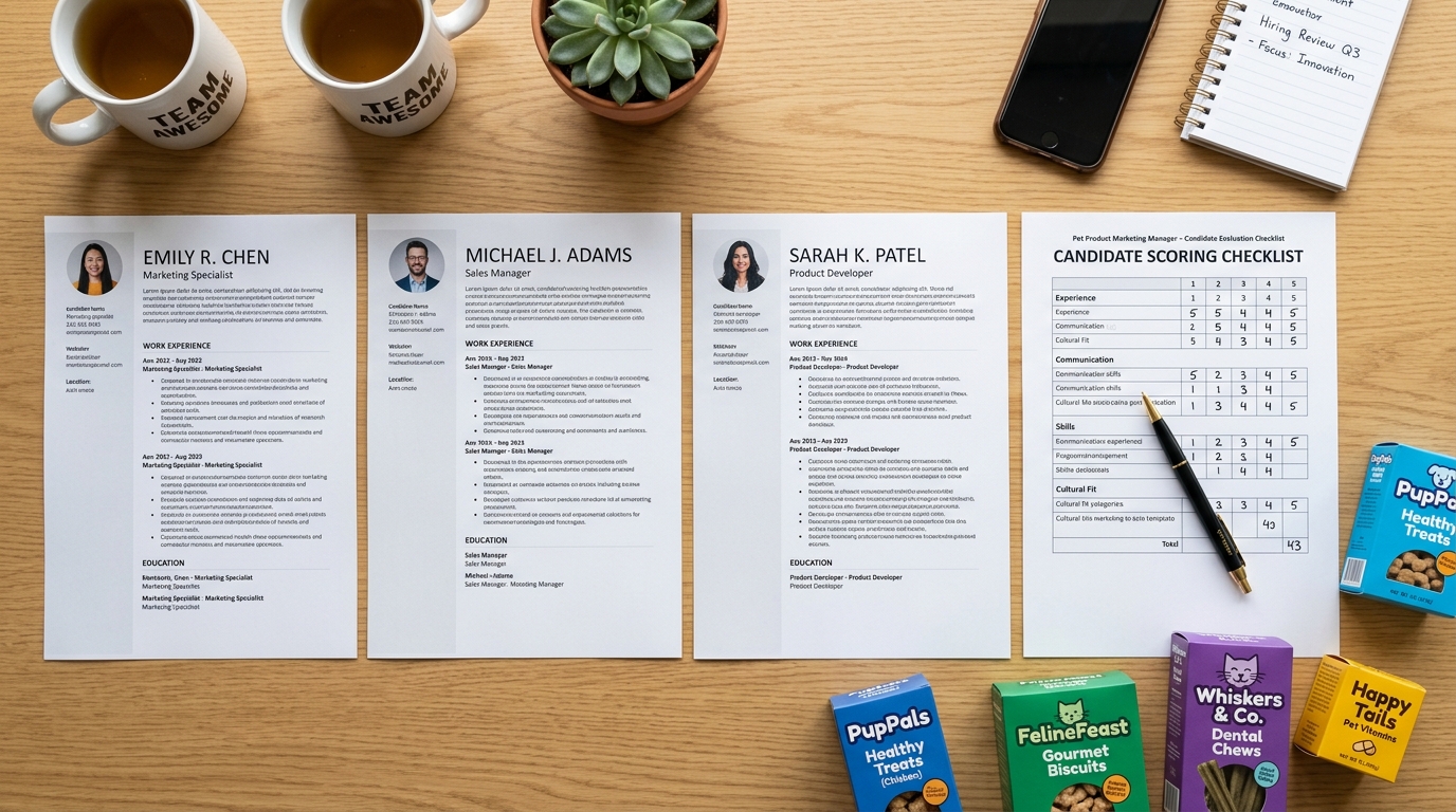 Pet Industry Resume Self-Check: A Scoring Checklist with Three Background Samples Compared