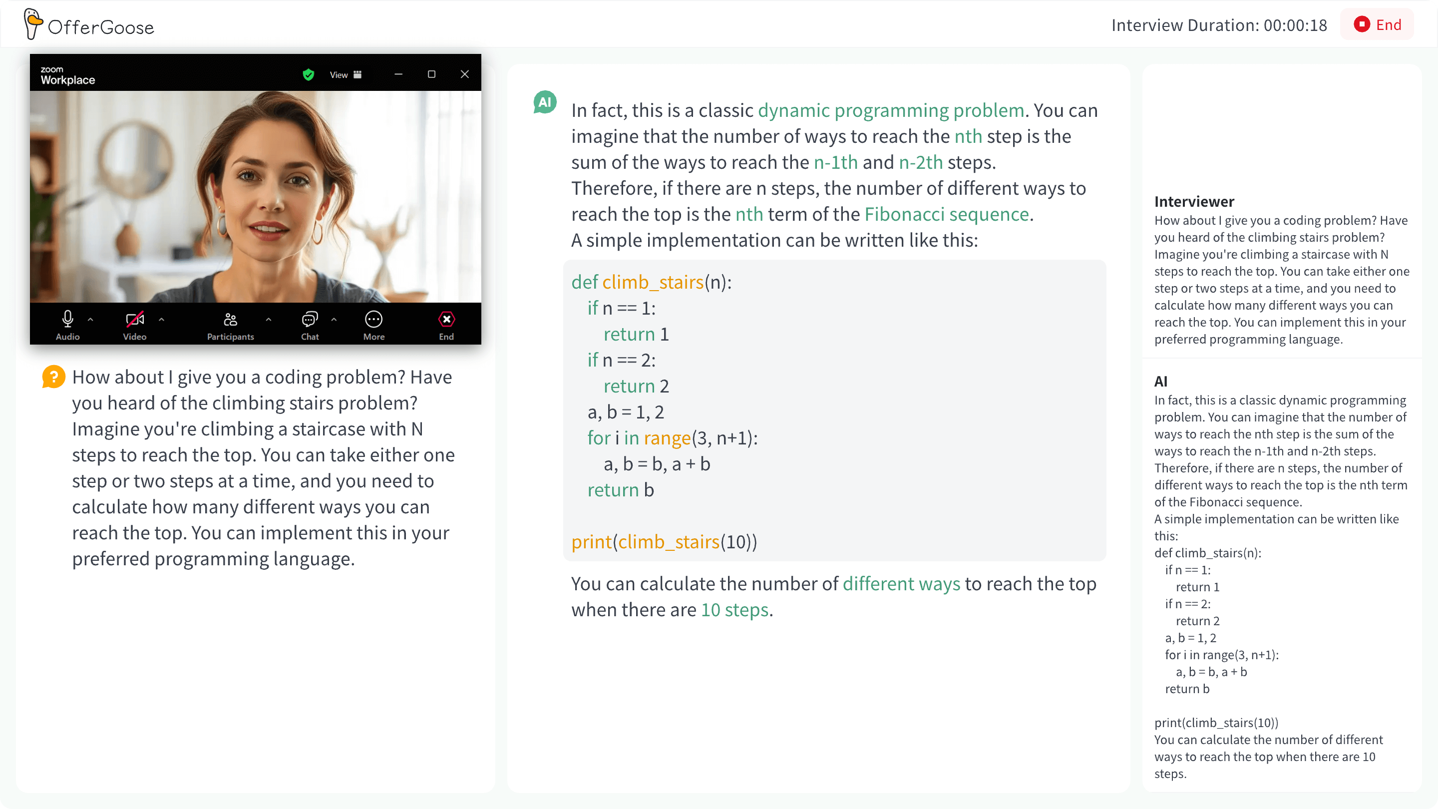 鹅来面实时面试辅助:静默提词,防卡壳不替答 /post475/real-time-interview-assistant.en.png